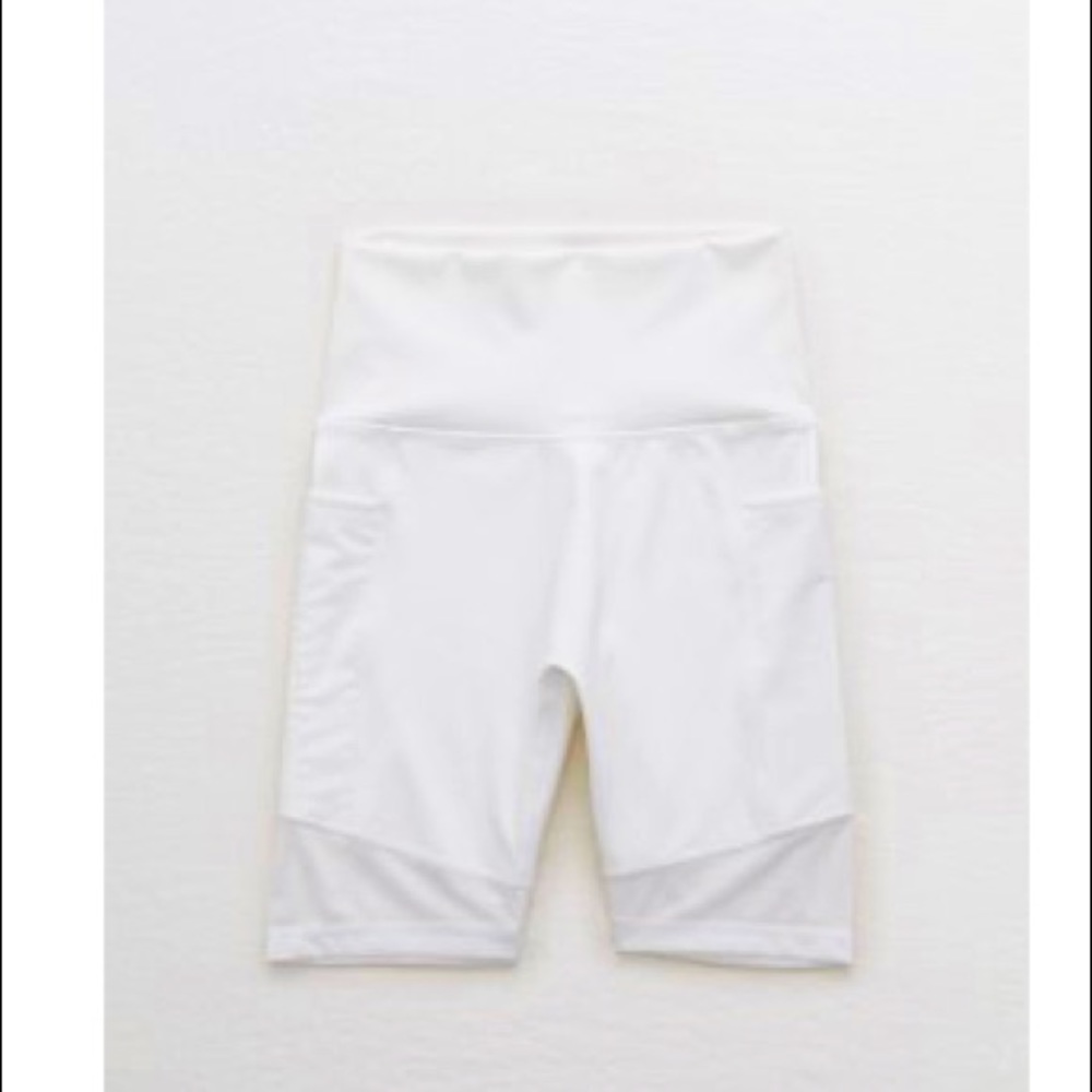Aerie Move Mesh High Waisted Bike Short